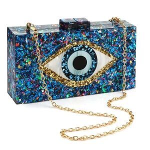 Eye Galaxy Acrylic Purse